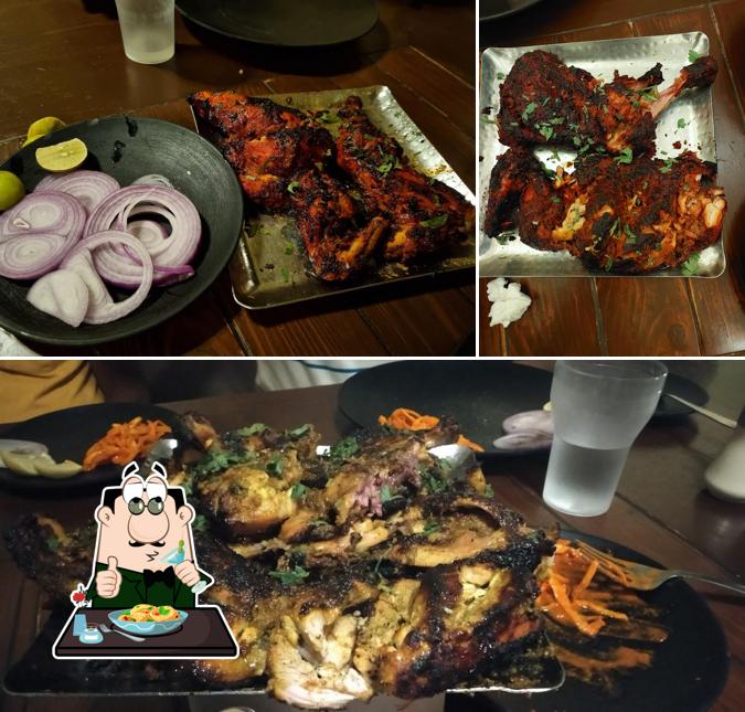 Tandoori chicken at Dawat Food Resort
