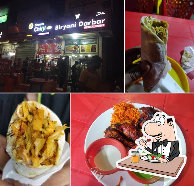 Food at Green Chilli Hut