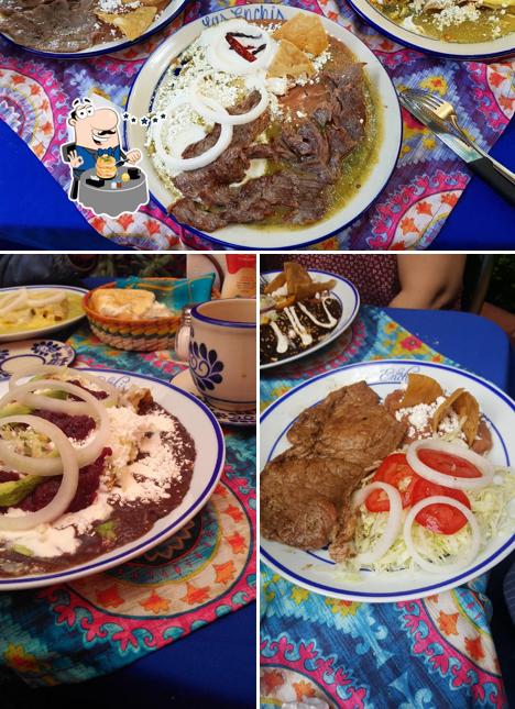 Food at Las Enchis