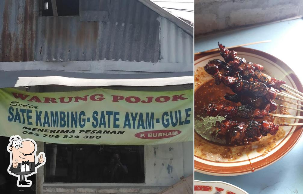  Sate Ayam Dan Kambing Pak Burham restaurant Kediri 