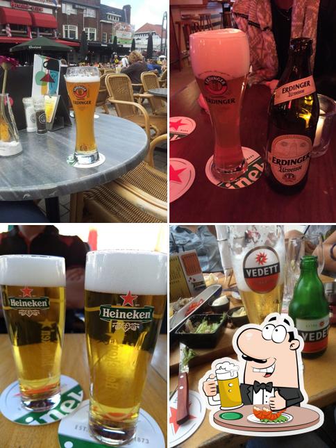 Enjoy the selection of beers