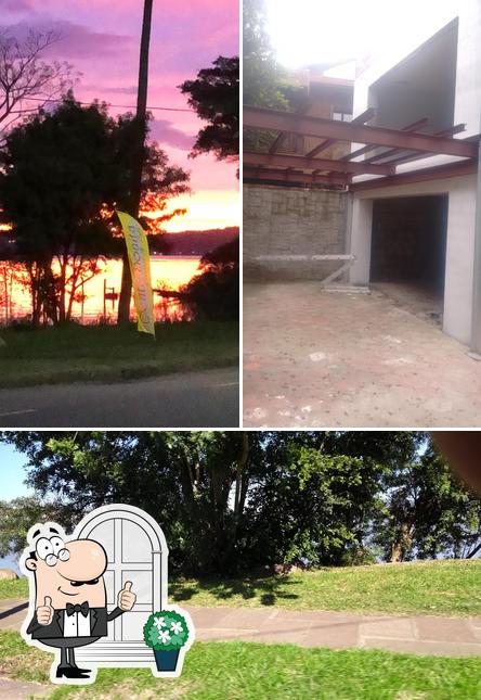 Desfrute da vista do exterior Gente Bonita Café