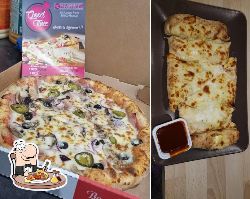 Essayez différents types de pizzas