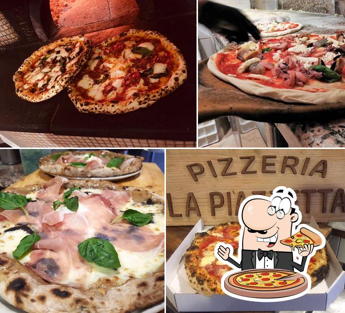 Отведайте пиццу в "La Piazzetta"