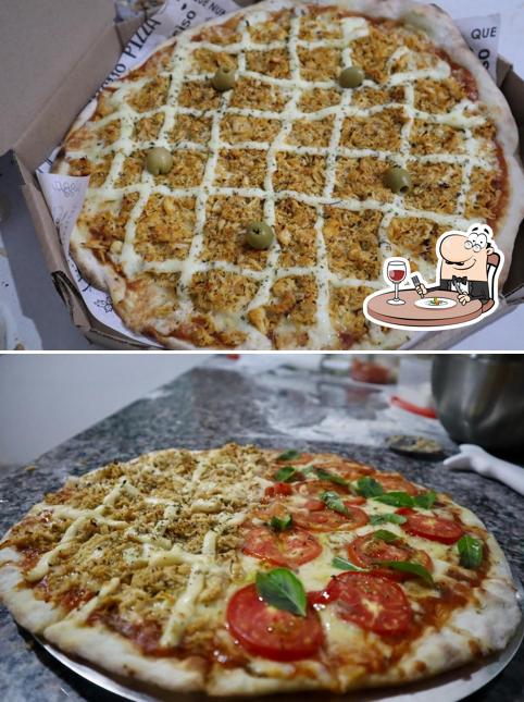 Comida em Pizzaria do Japa