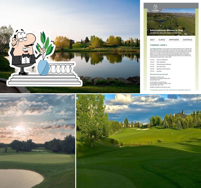 Lynx Ridge Golf Club in Calgary - Restaurant menu and reviews