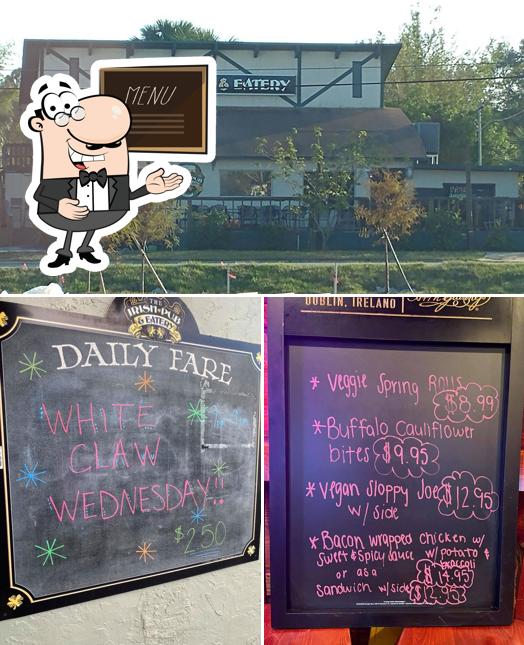 Irish Pub & Fish & Chips Inc in Titusville Restaurant menu and reviews