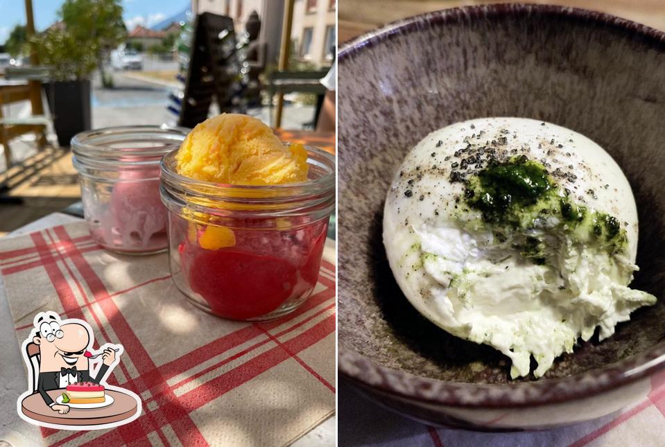 Le Bistrok Gap sert un nombre de plats sucrés