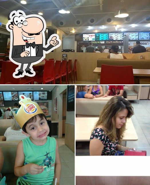 Veja imagens do interior do Burger King
