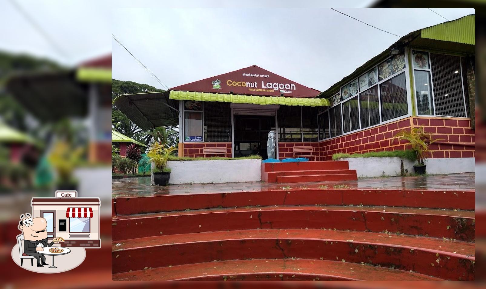 Check out how Coconut Lagoon Family Garden Restaurant looks outside