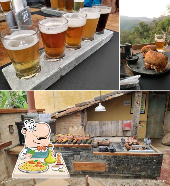 Platos en Estrada da Corte