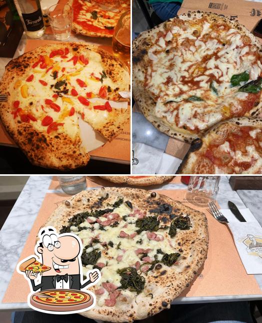 Try out different kinds of pizza