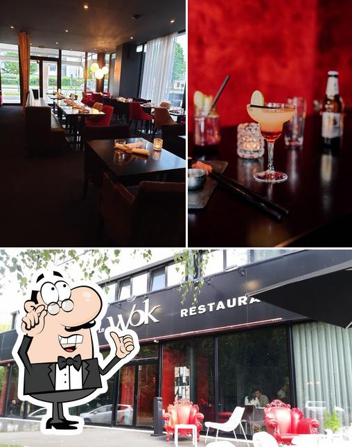 La photo de la intérieur et de l'alcool concernant Le Wok Restaurant