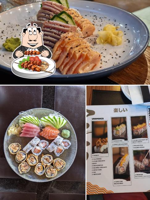Comida em Maki Sushi - Restaurante Japonês
