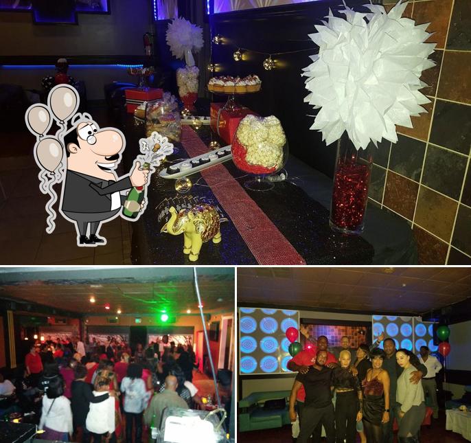 Check out the picture displaying wedding and dessert at Peju’s Restaurant & Lounge