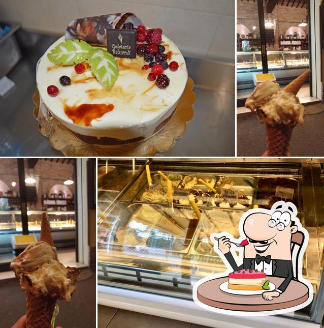 Gelateria Baluardi offers a number of sweet dishes