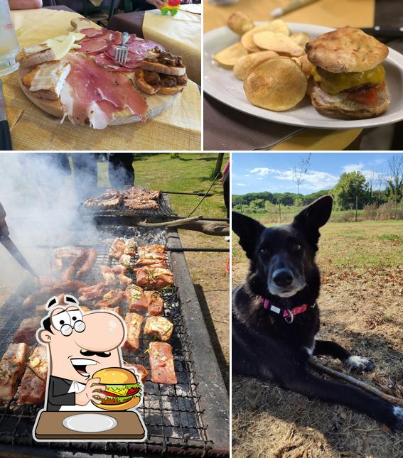 Prenditi un hamburger a Lago Le Tamerici