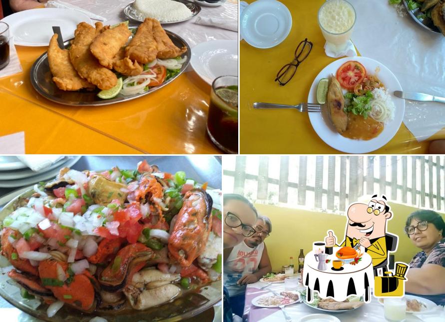 Comida em Restaurante Galdino's
