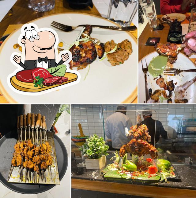 Try out meat dishes at The Barbeque Company