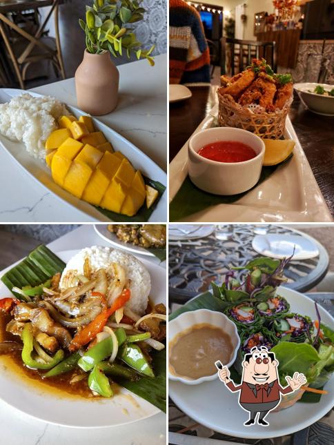 Еда в "CHARM Thai Kitchen & Coffee"