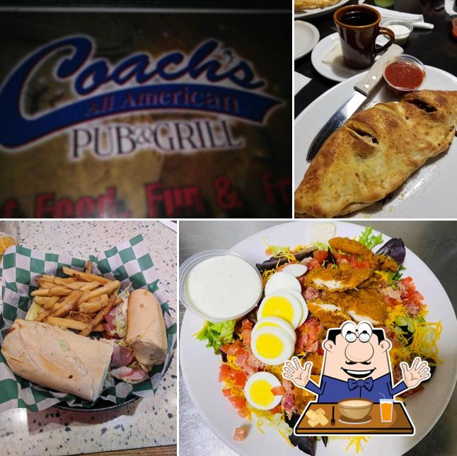 Coach's Pub and Grill in Lansing Restaurant menu and reviews