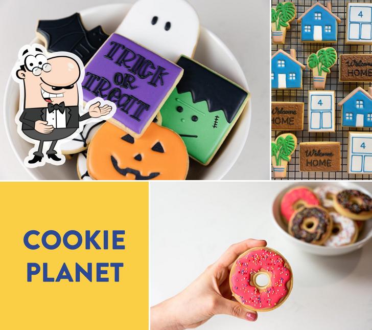 Look at the image of Cookie Planet