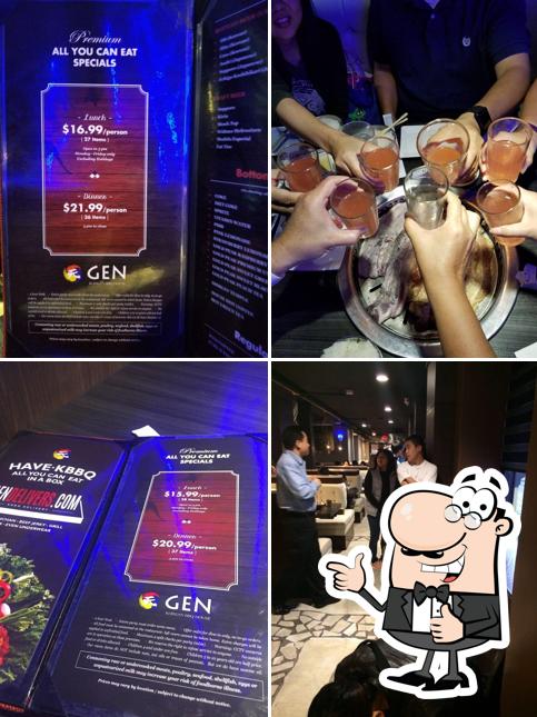 Gen Korean BBQ House in Alhambra Restaurant menu and reviews