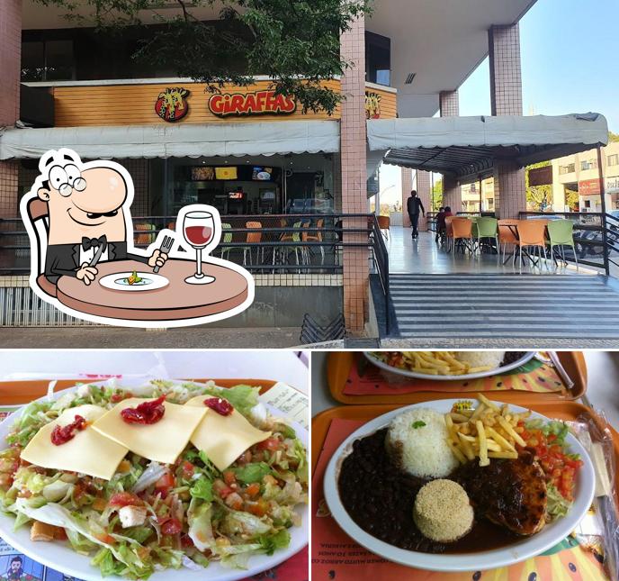 Platos en Giraffas 116 Norte