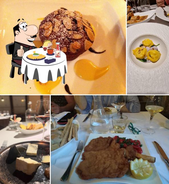 Piatto di formaggi al Ristorante Antico Albergo