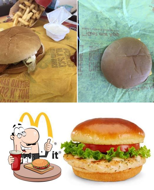 Отведайте гамбургеры в "McDonald's"