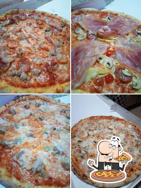 Prenditi tra le molte varianti di pizza