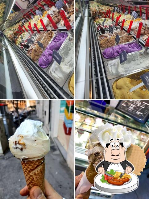 Platti al Gelateria Mamò