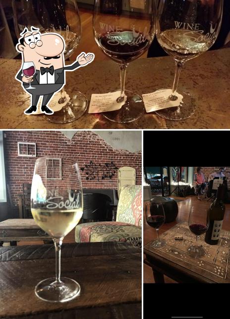 It’s nice to savour a glass of wine at Lodi's Wine Social