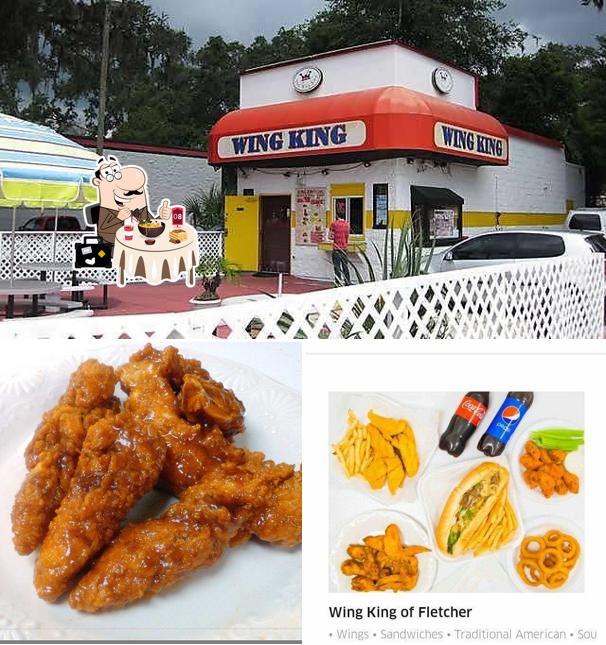 Wing King of Fletcher Tampa, 1132 E Fletcher Ave in Tampa Restaurant