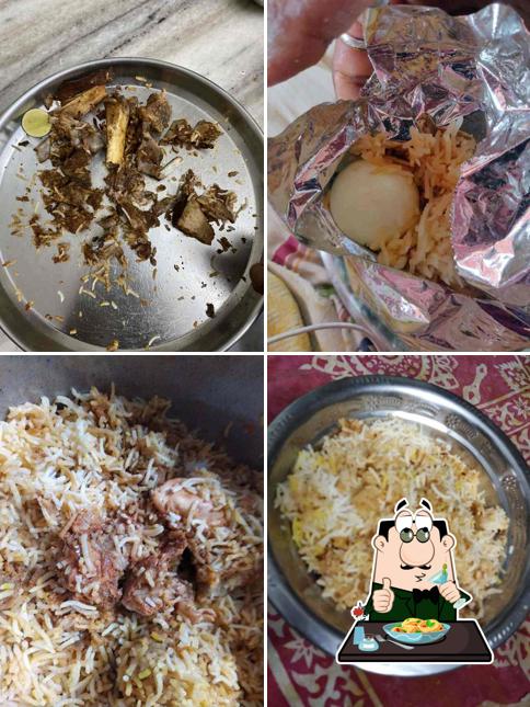 Food at Biryani R Kebab's