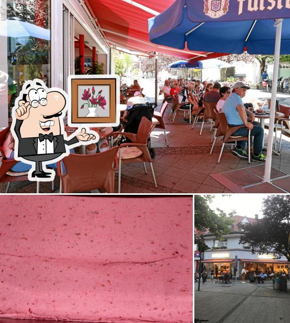 Jetez un coup d’oeil à l’image affichant la intérieur et extérieur concernant Eiscafé Dolomiti - Rheinfelden (Baden)