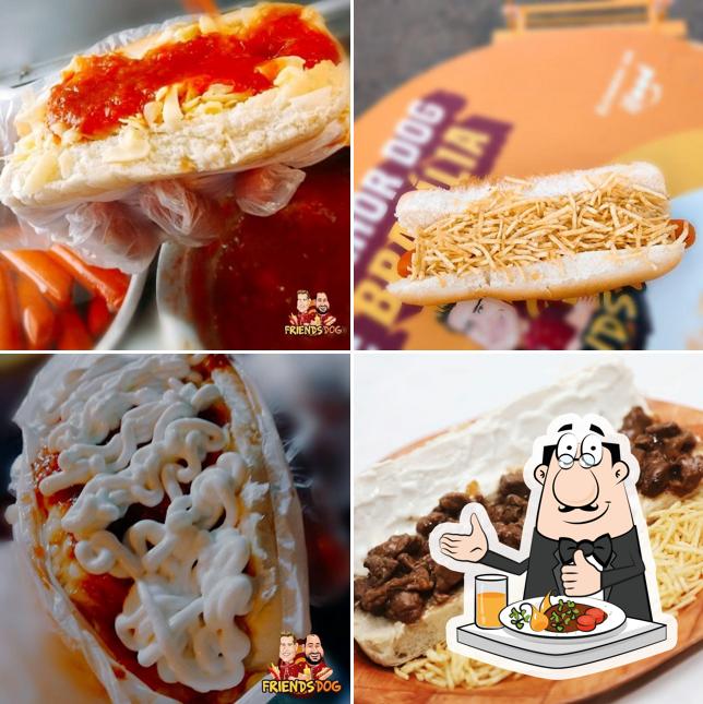 Comida em Friends Dog