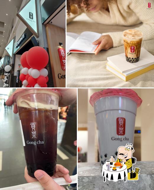 Nourriture à Gong Cha Bubble Tea Mons Grands Prés