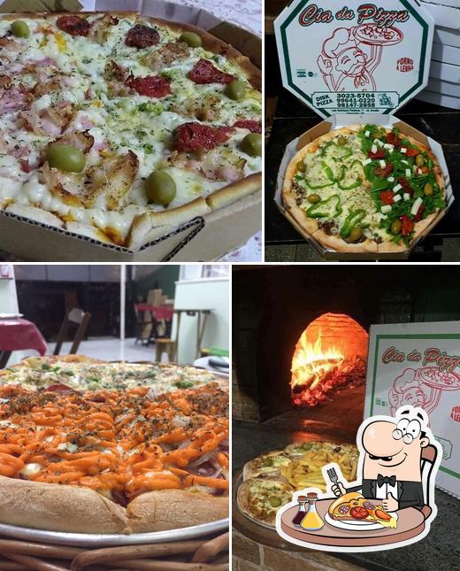 Peça diferentes estilos de pizza