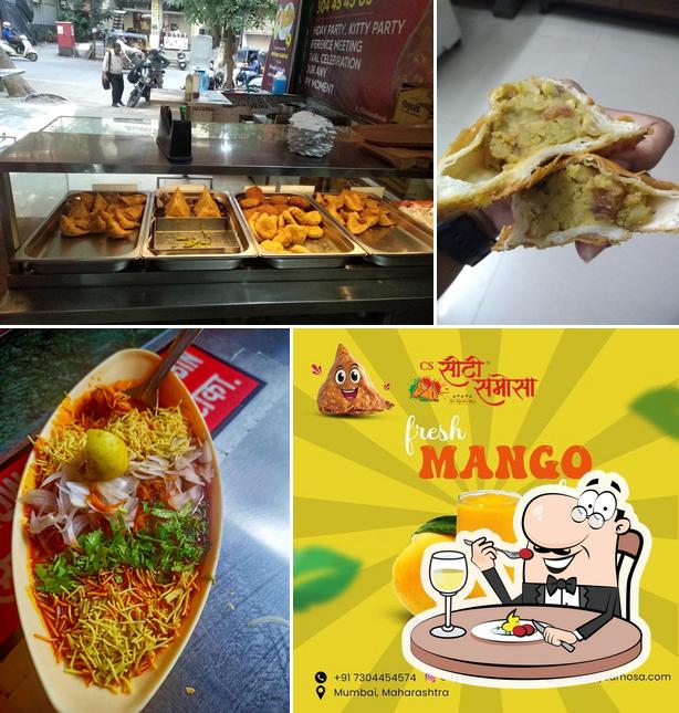 Food at City Samosa factory Main Branch Uthalsar