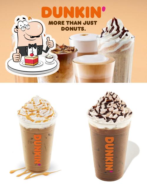 DUNKIN´ DONUTS FRIBOURG provides a range of desserts