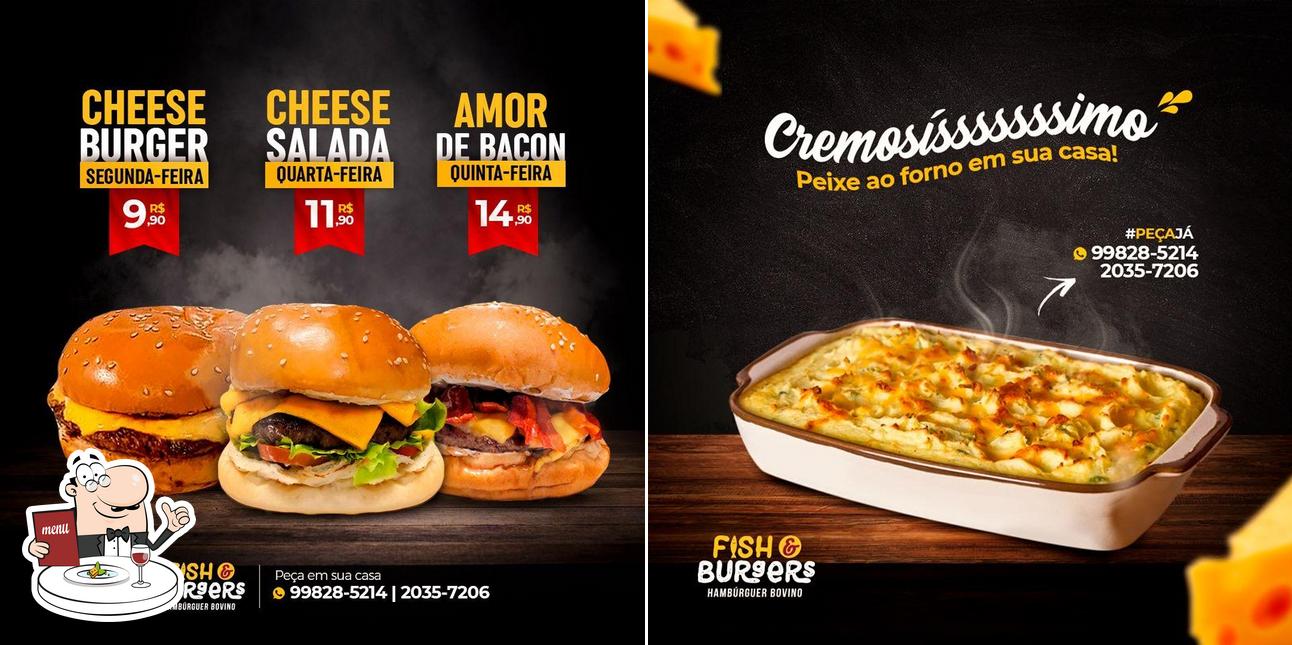 Comida em FISH BURGERS