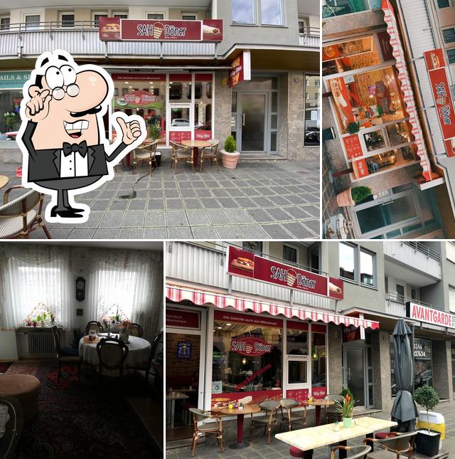 L'intérieur de SAH Döner