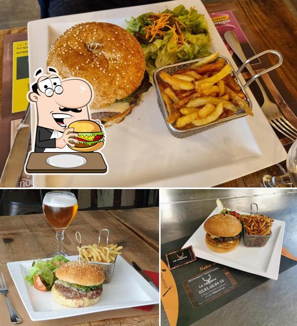 Попробуйте гамбургеры в "Restaurant la cabane"