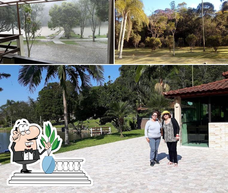 Veja o exterior do Parque Santa Helena Eco Thermas