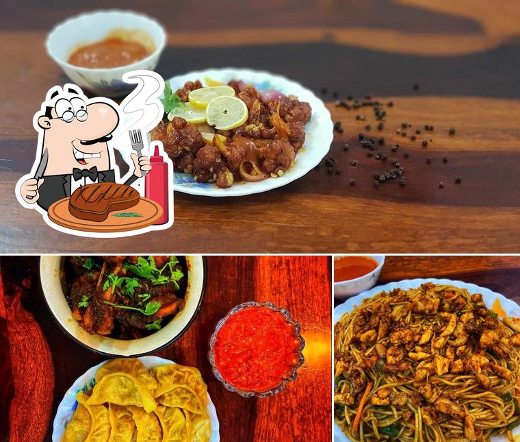 Food Hut Shillong Style provides meat dishes