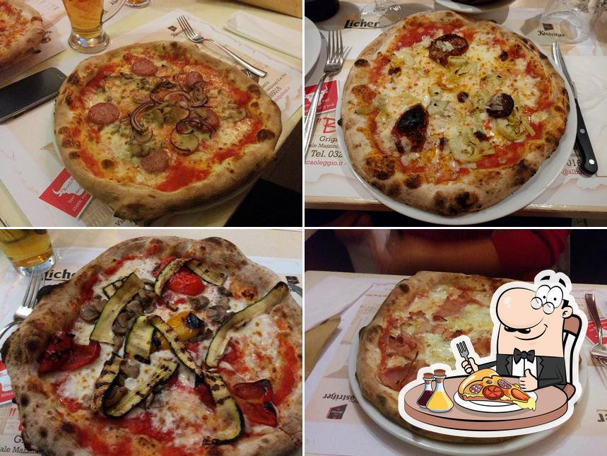 Ordina tra le svariate varianti di pizza