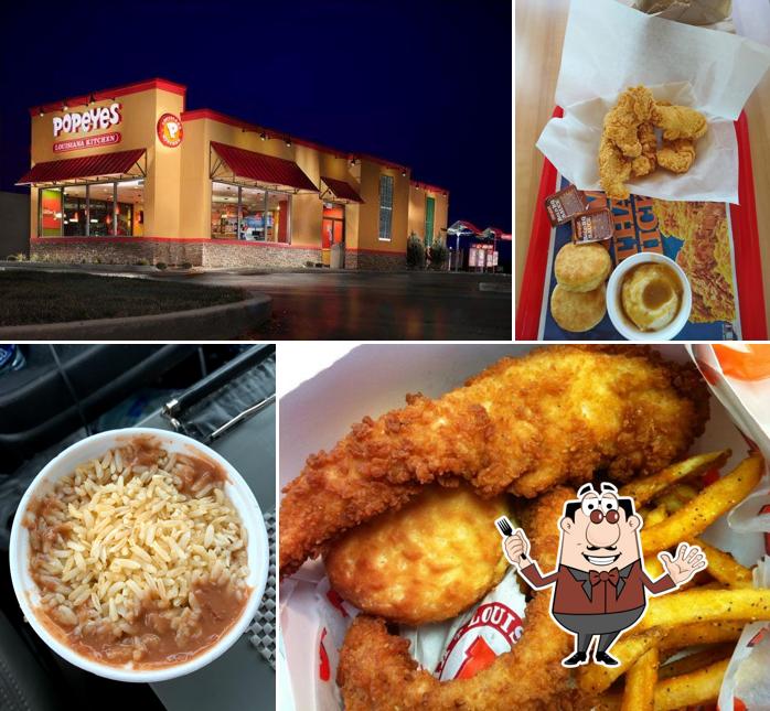 Popeyes Louisiana Kitchen, 3300 N First Ave in Evansville Restaurant menu and reviews
