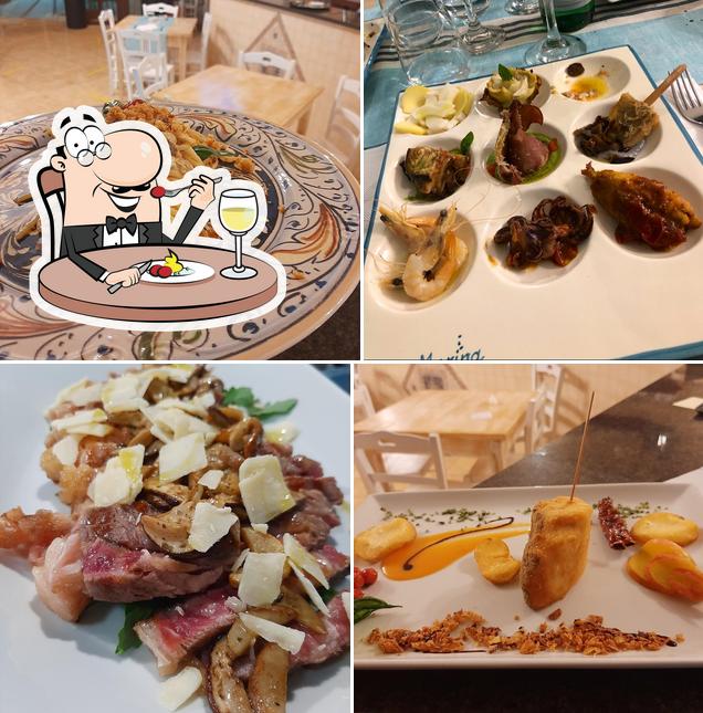 Platti al Ristorante Pizzeria Perla Marina