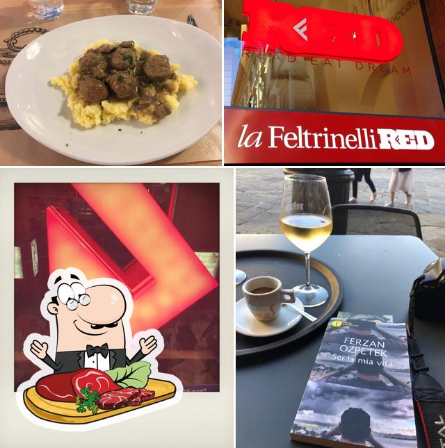 Ordina i un pasto a base di carne a RED La Feltrinelli Firenze